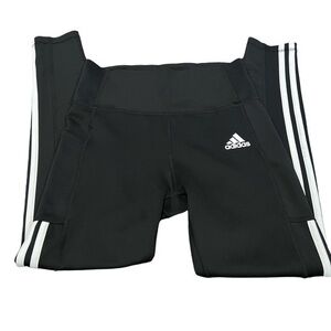 ADIDAS Pants Size S Womens Climalite Active Gym Running Leggings Workout Black